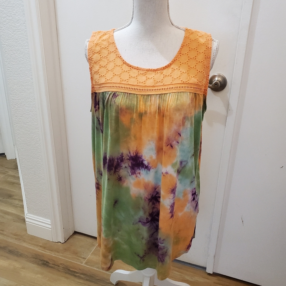 Suzanne Betro Short Sleeve Tunic NWOT